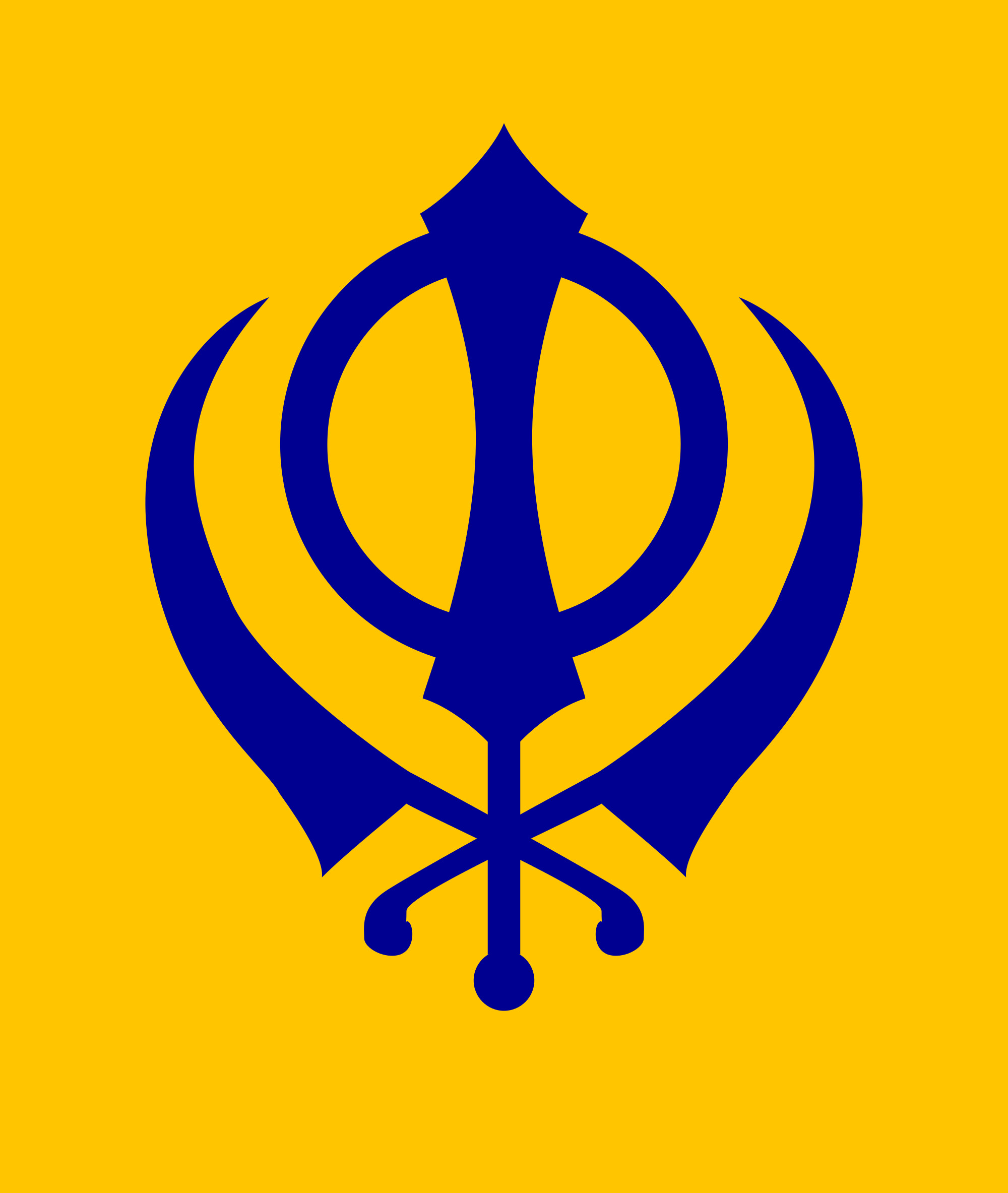 Khanda Symbol Left